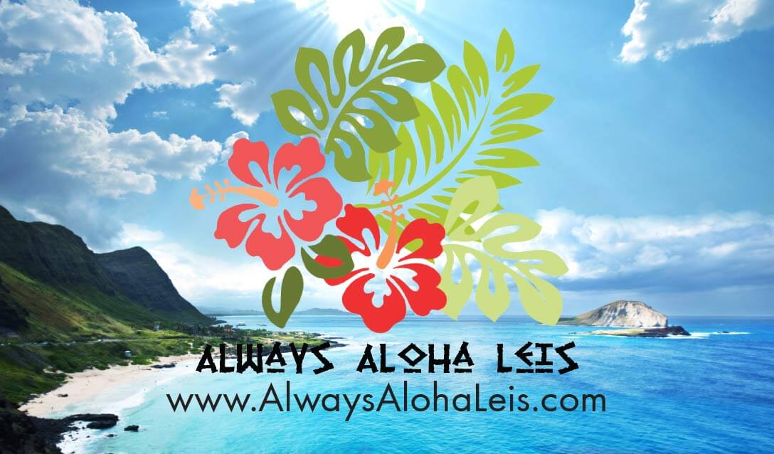 Always Aloha Leis Business Cards