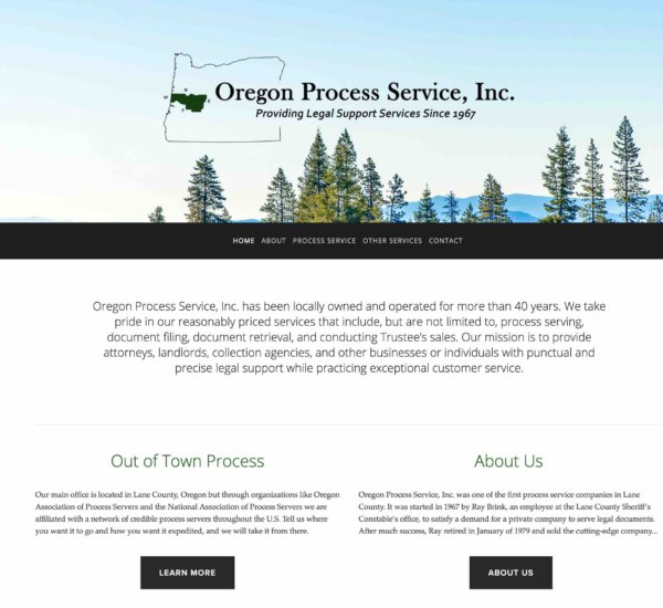 OPS Website Design
