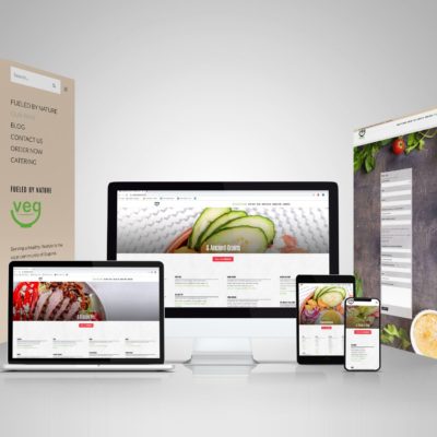 Veg Salad Craft Website Creation Case Study Project Example